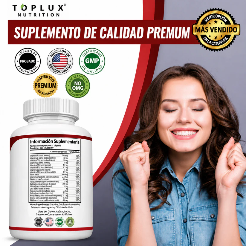 Toplux Nutrition® Blood Sugar Complex
