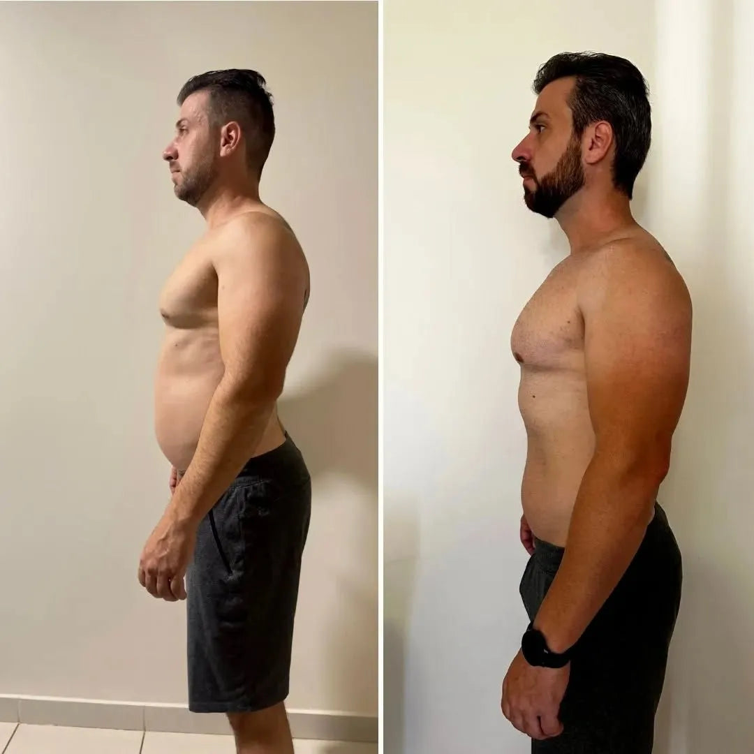 Transformación antes y después con Blood Sugar Complex
