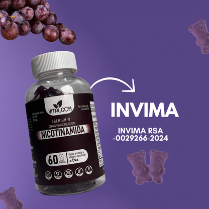 Gomas Nicotinamida (NMN) – Vitalcom
