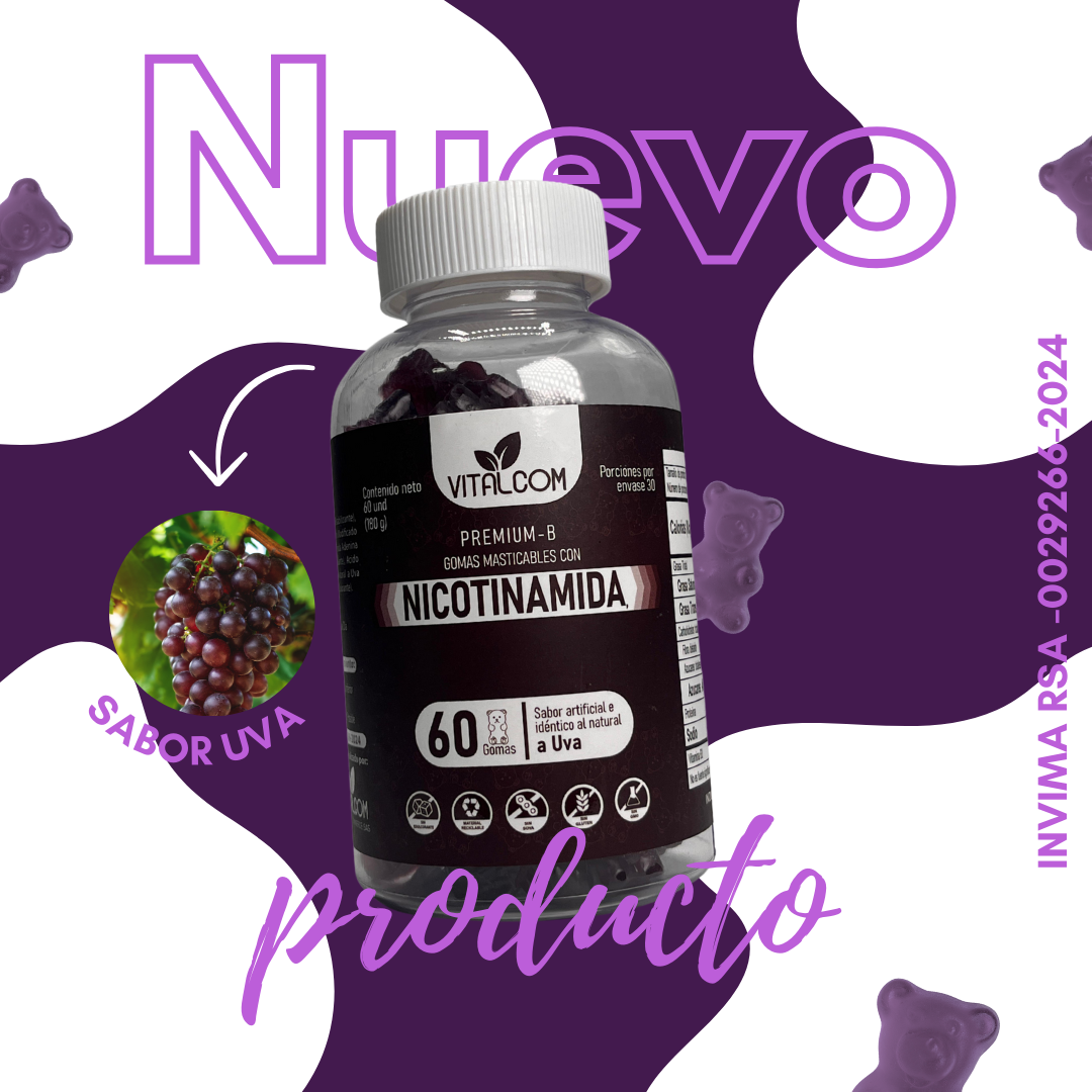 Gomas Nicotinamida (NMN) – Vitalcom