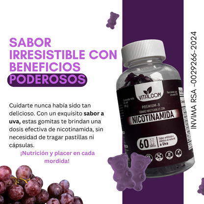 Gomas Nicotinamida (NMN) – Vitalcom