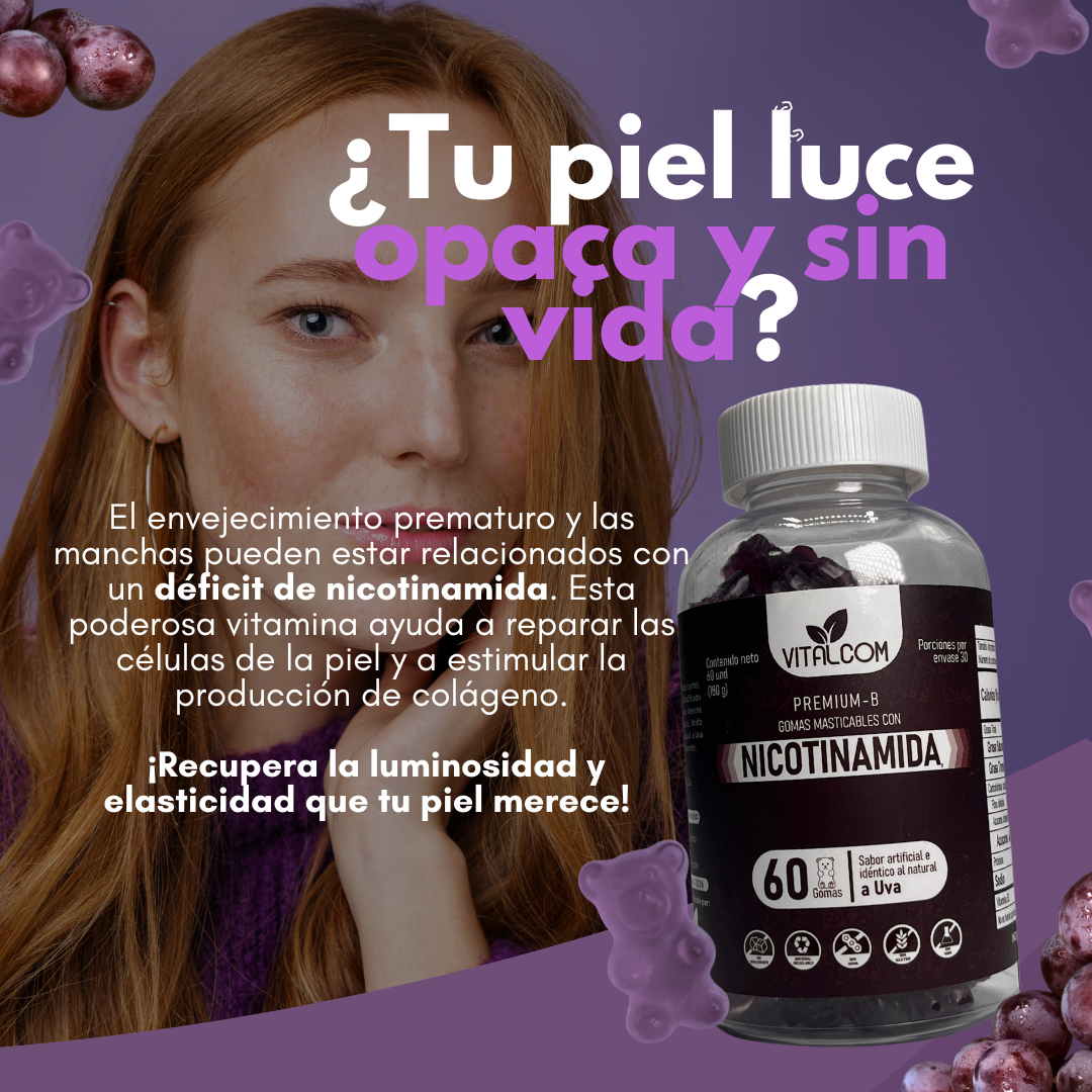 Gomas Nicotinamida (NMN) – Vitalcom