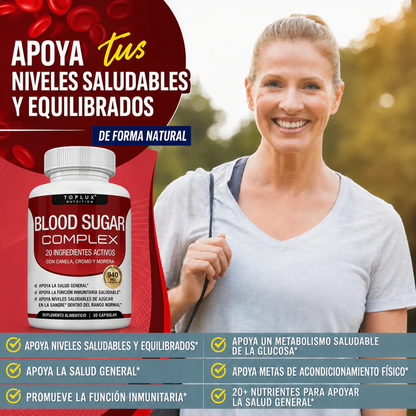 Toplux Nutrition® Blood Sugar Complex