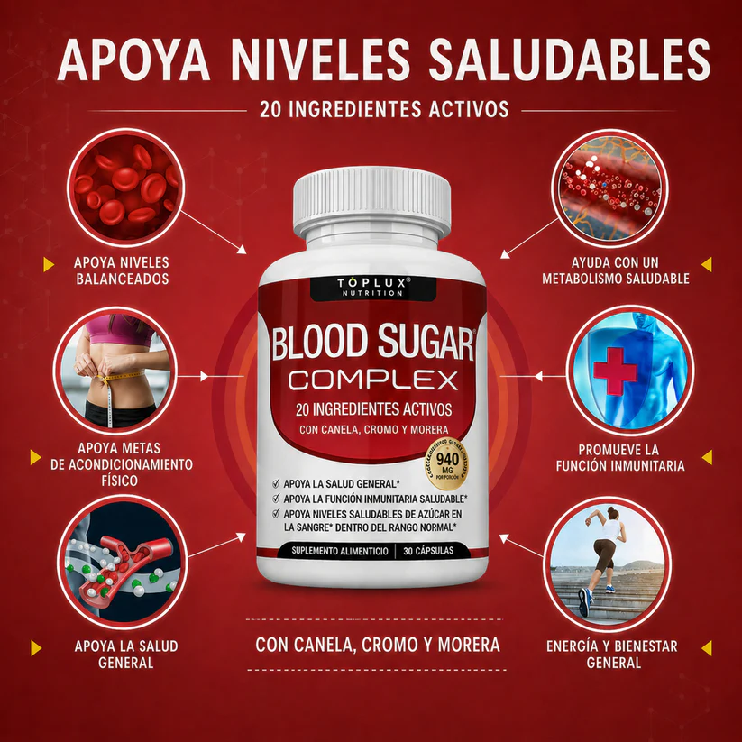 Toplux Nutrition® Blood Sugar Complex