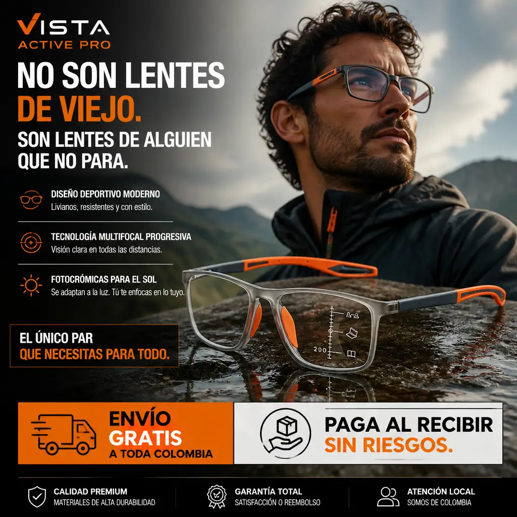 Gafas VisionSync™ 3-en-1: Fotocromáticos, Filtro Azul y Montura Flexible