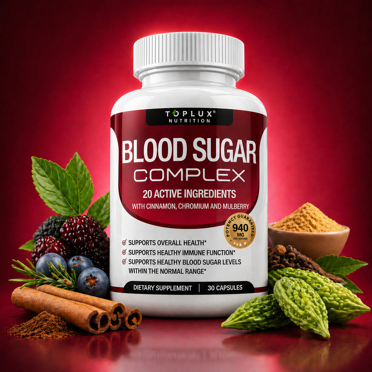 6 beneficios del Blood Sugar Complex